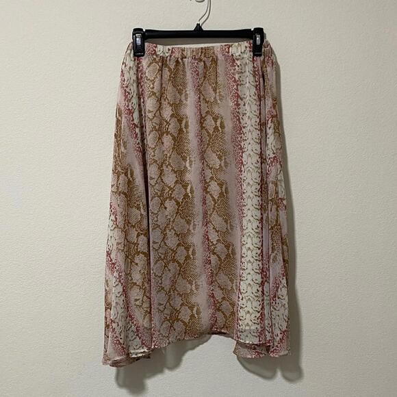 Lucy Paris Dresses & Skirts - Boho Floral Chiffon Festival Coquette Women's Skirt Cottagecore Fairycore